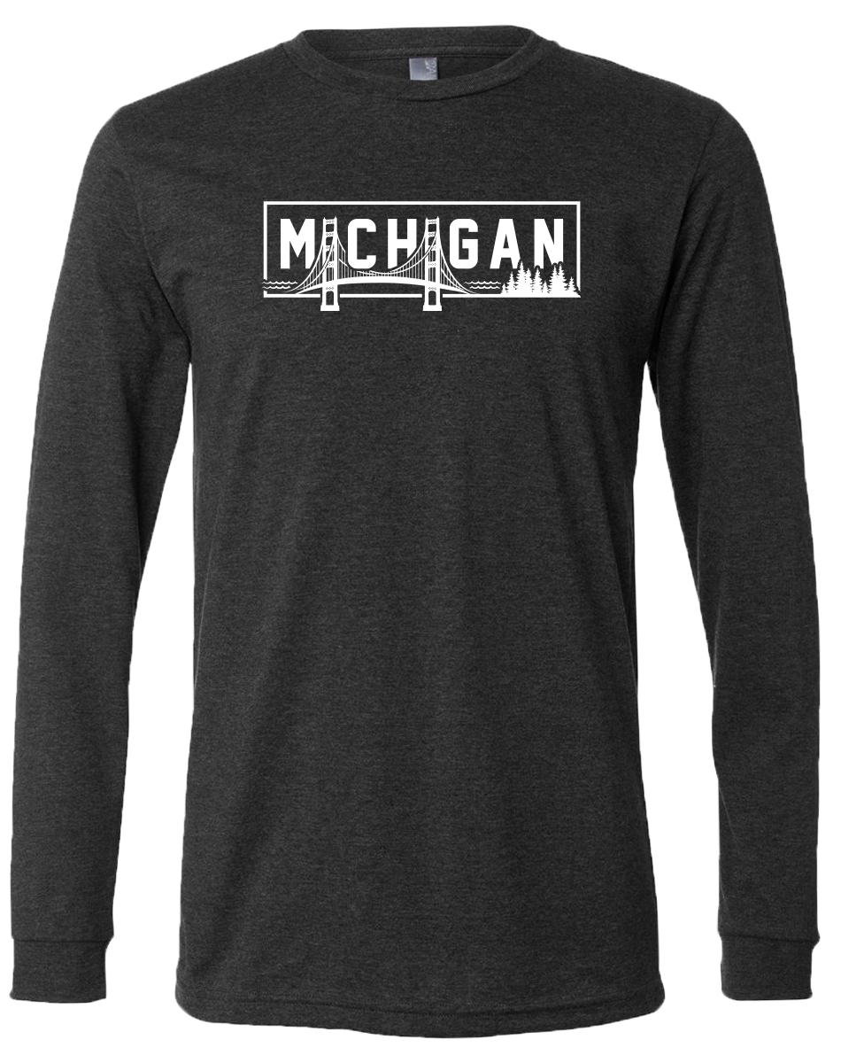 Michigan Mighty Mac Long Sleeve T-Shirt