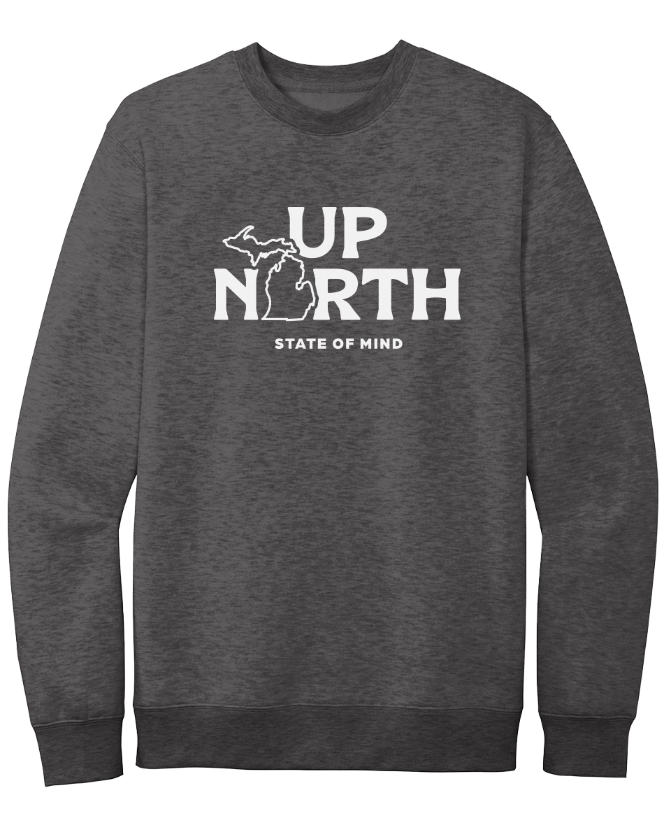 Up North State of Mind Crewneck Sweatshirt