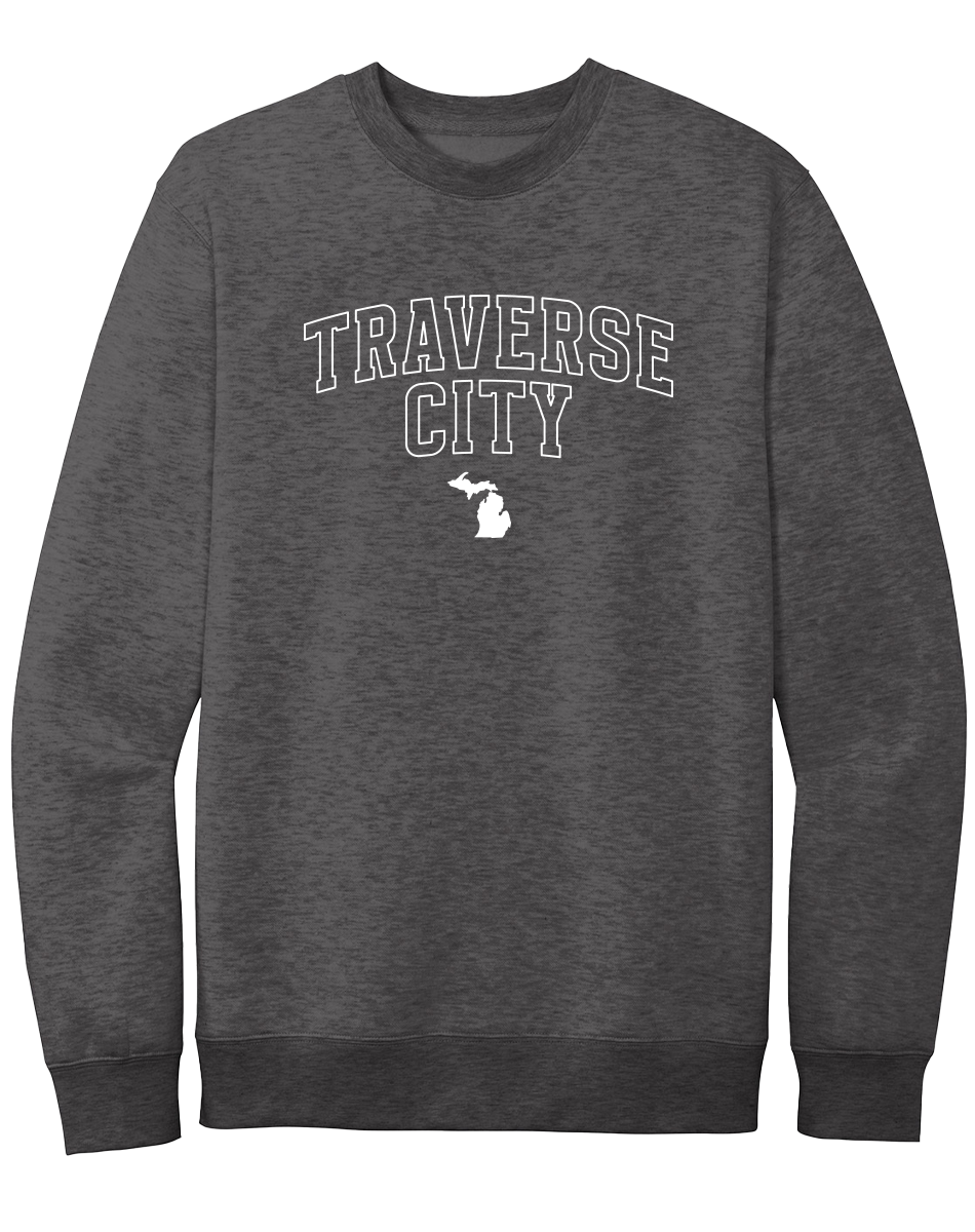 Sweat-shirt à Col Rond US Coast Guard Air Station Traverse City - Marque CBStickers - Neuf Avec étiquettes