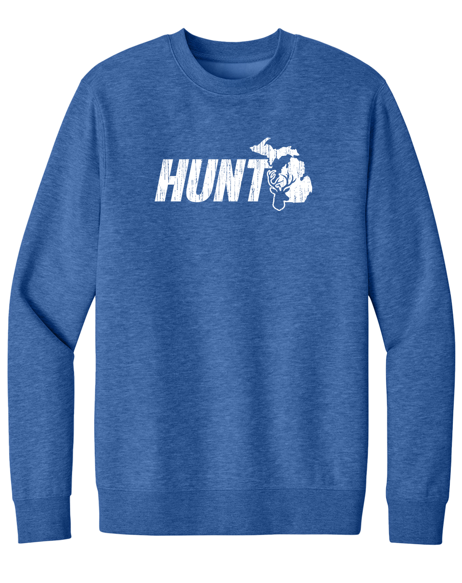 Hunt Michigan Crewneck Sweatshirt
