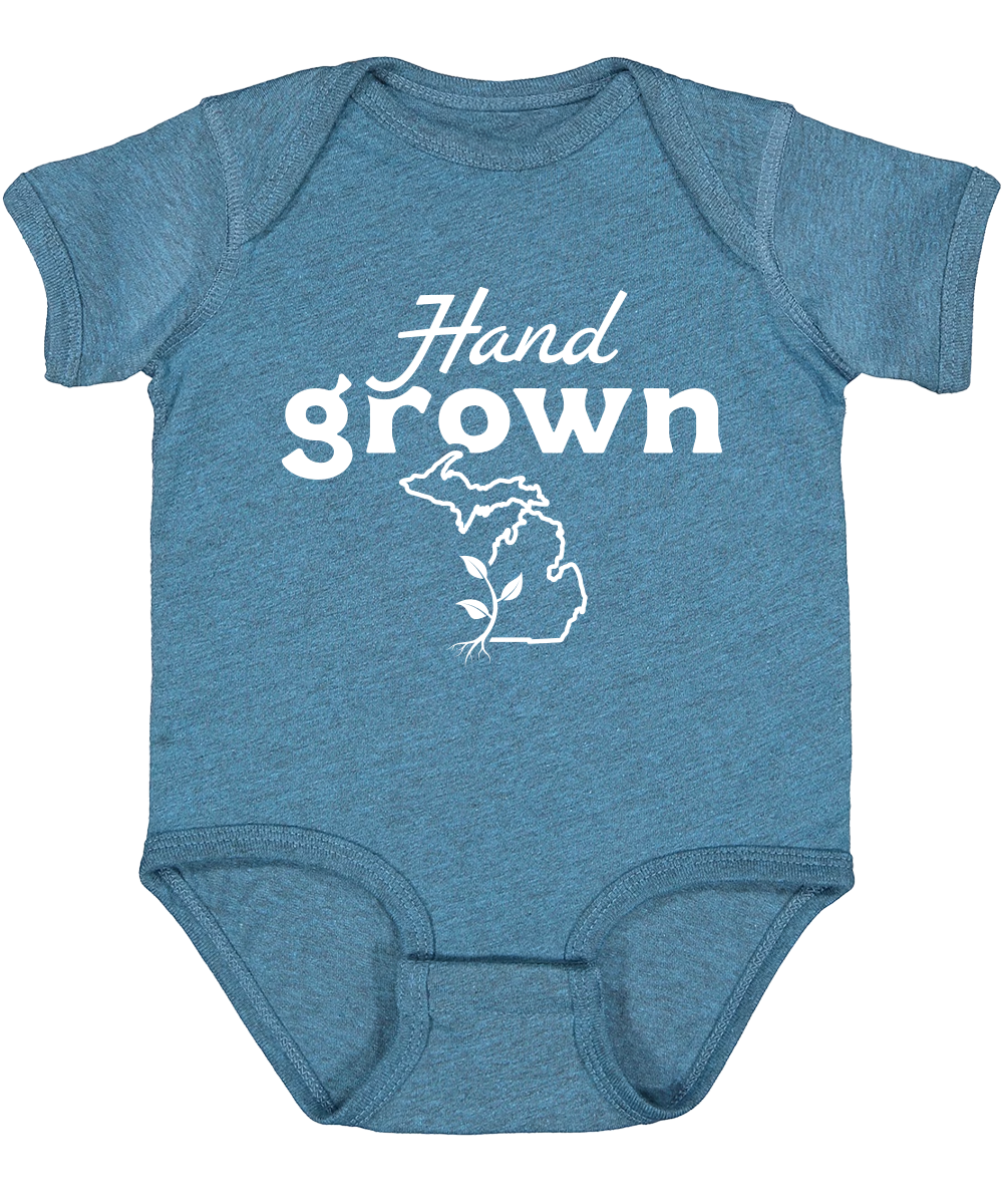 Hand Grown Baby Onesie