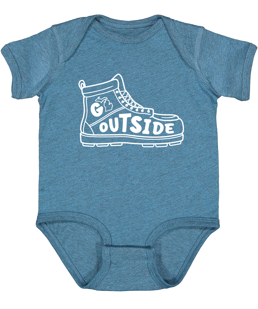 Go Outside Baby Onesie