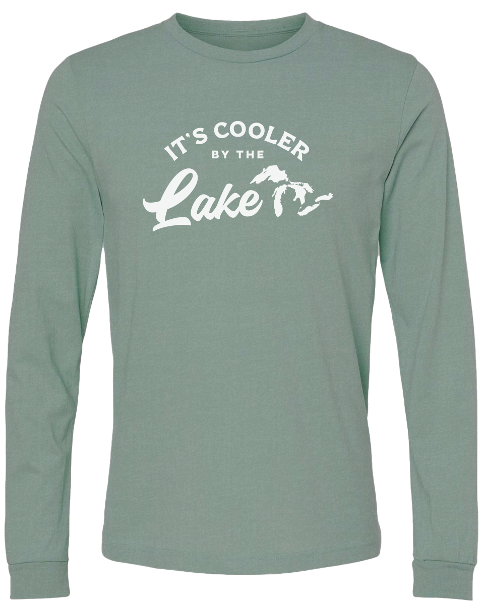Cooler by the Lake Long Sleeve T-Shirt – Michigan Awesome