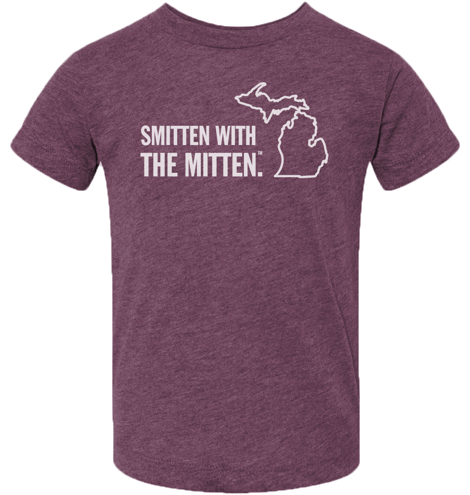 Michigan T Shirt - Smitten With The Mitten Michigan T Shirt - Smitten With The Mitten