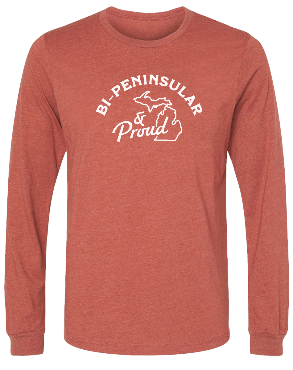 Bi-Peninsular and Proud Long Sleeve T-Shirt