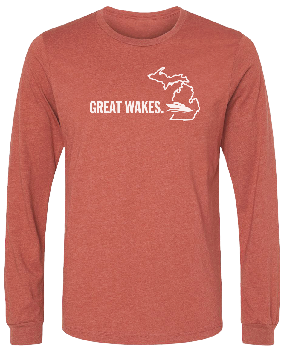 Great Wakes Long Sleeve T-Shirt