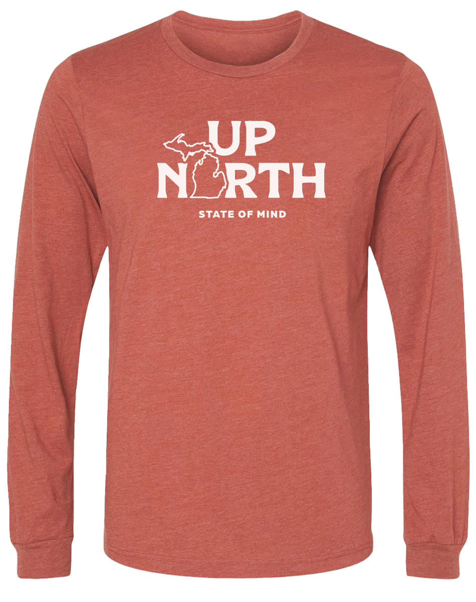 Up North State of Mind Long Sleeve T-Shirt