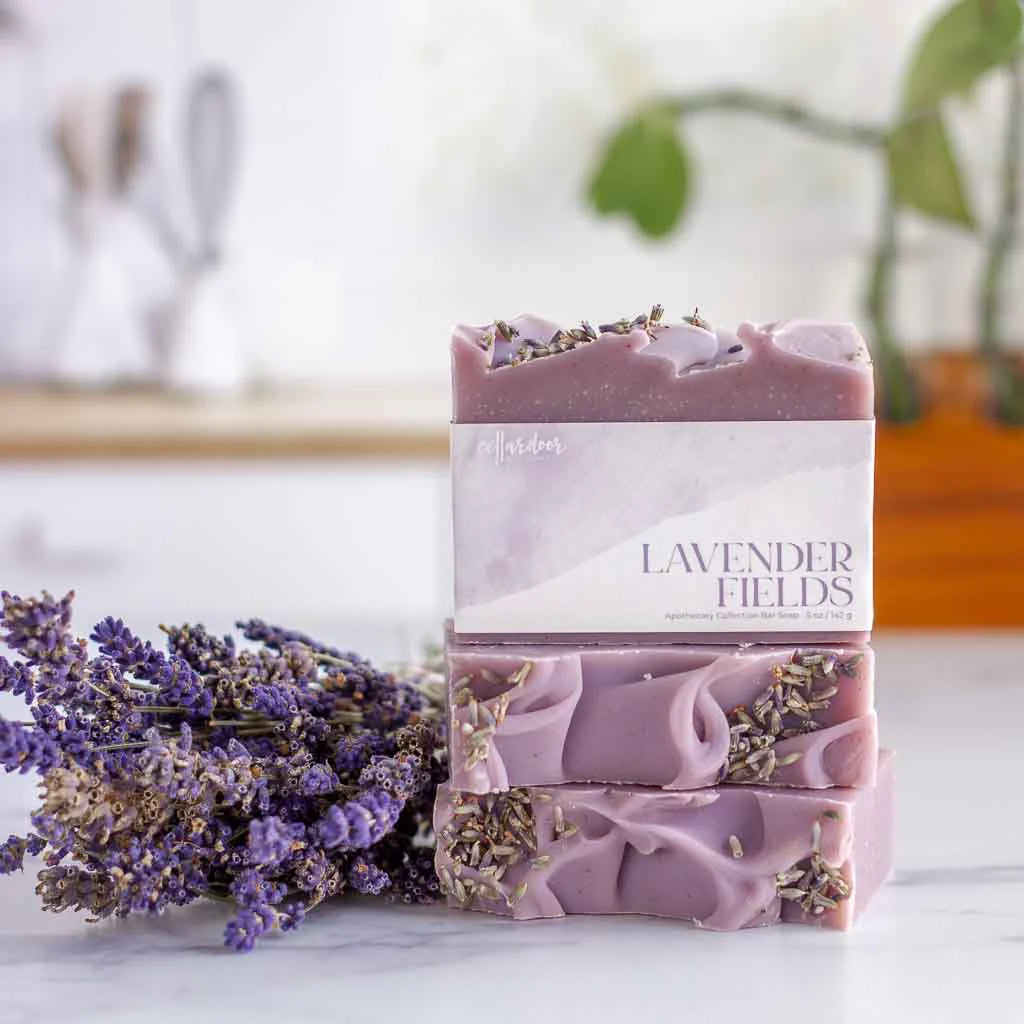 lavender flower soap Lavender Fields Bar Soap