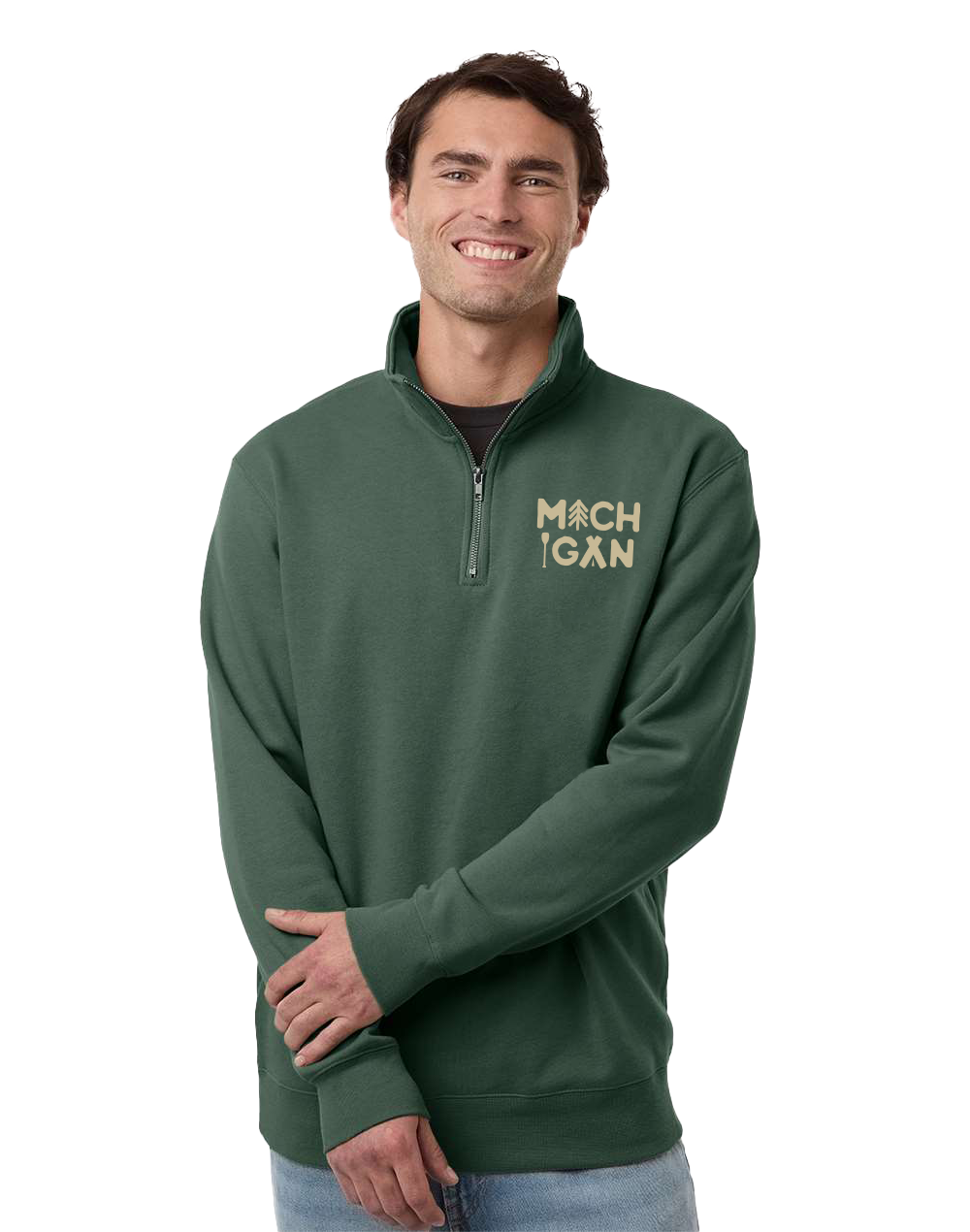 Michigan Outdoors Quarter Zip