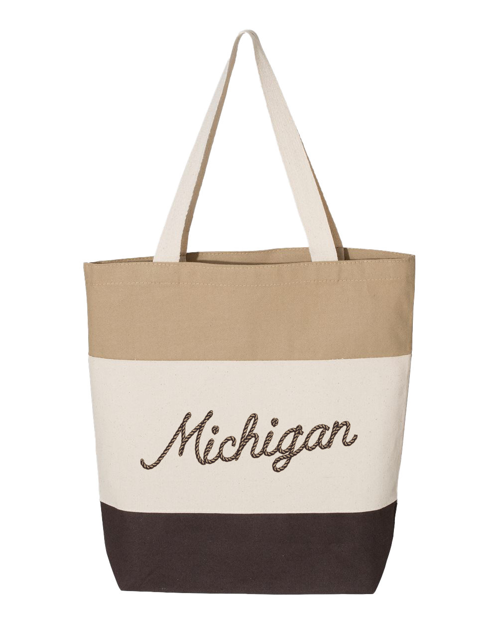 Michigan Rope Tote Bag