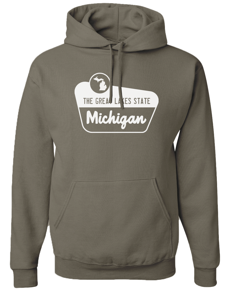 Michigan Park Sign Hoodie