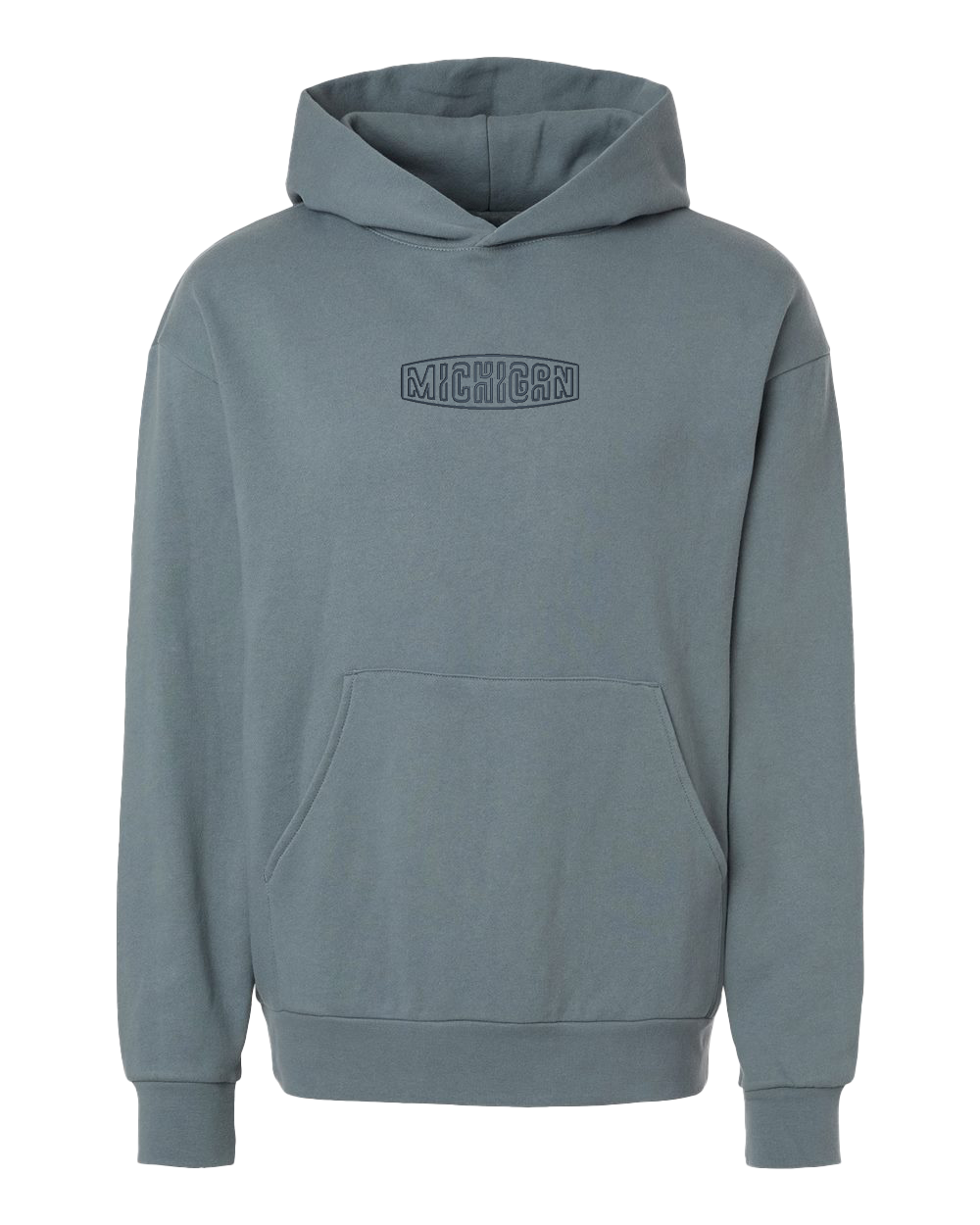 Michigan Tonal Embroidered Hoodies