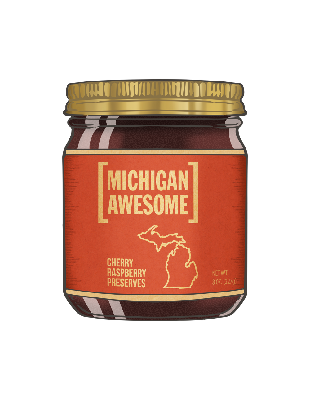 Cherry Raspberry Preserves