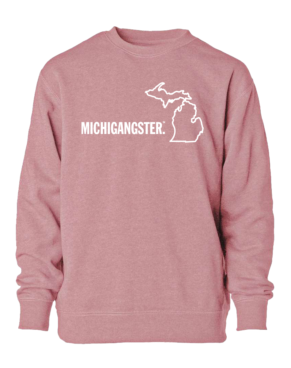 Michigangster Youth Crewneck Sweatshirt