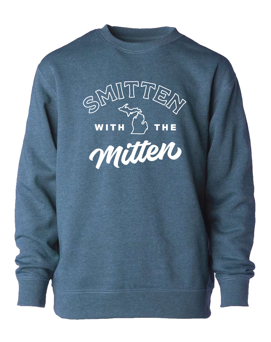 Smitten with the Mitten Youth Crewneck Sweatshirt