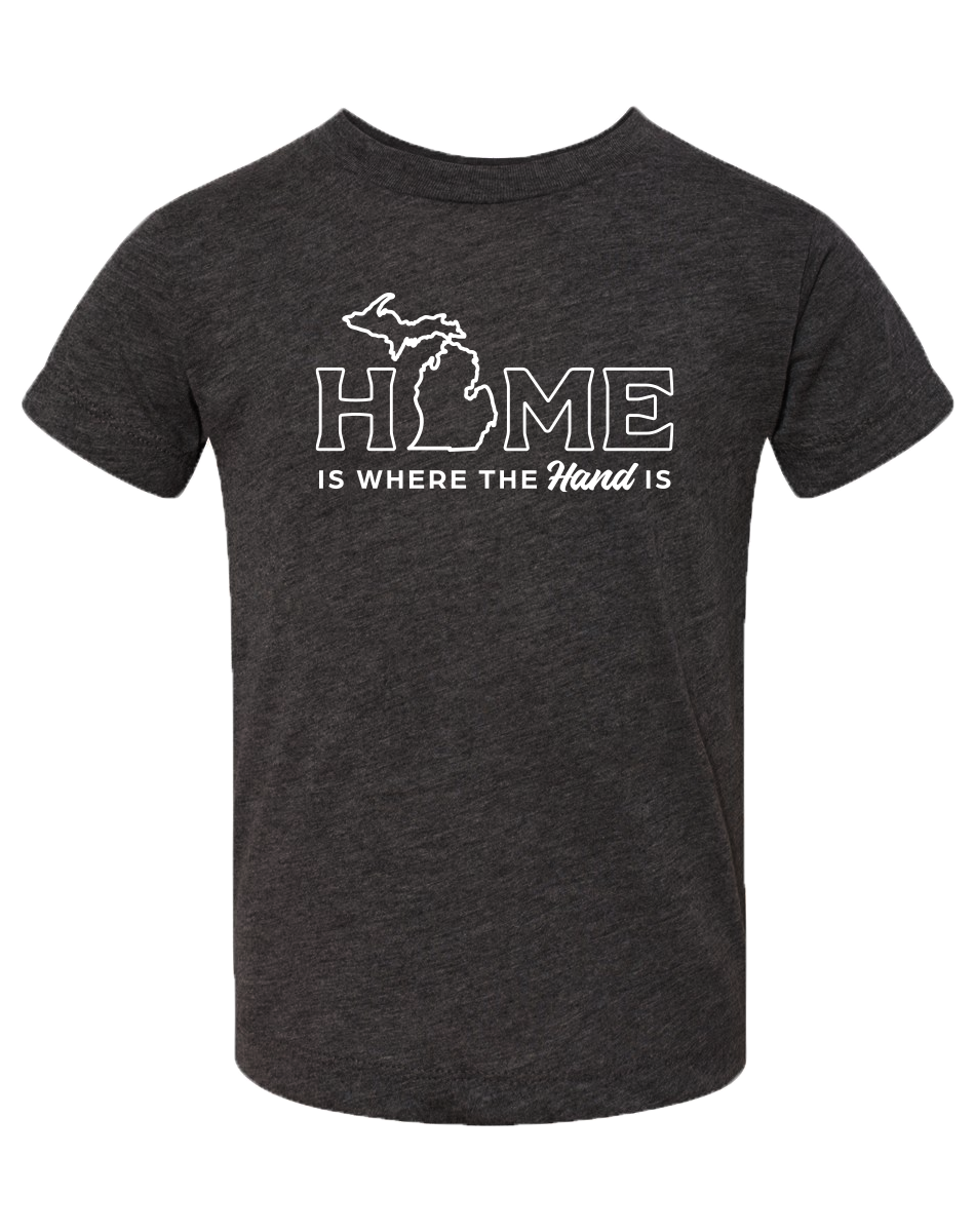 Home is Where the Hand Is Kids T-Shirt