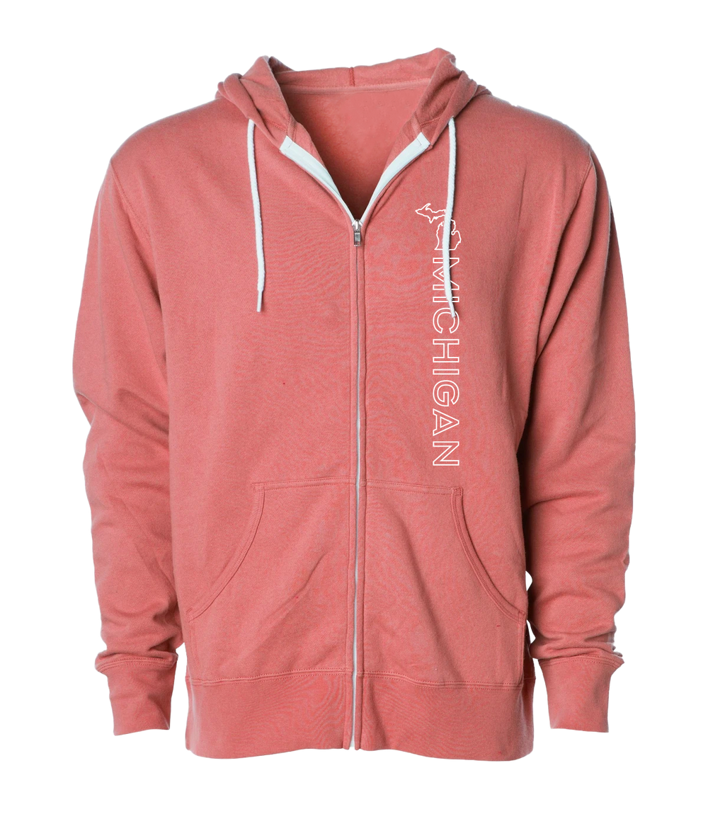 Michigan Full Zip Hoodie