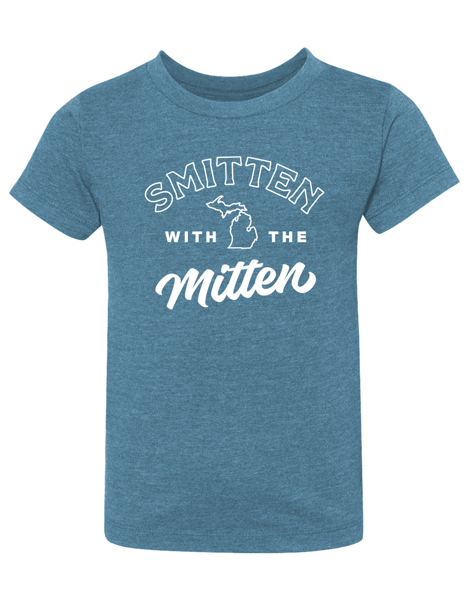 Michigan T Shirt - Smitten With The Mitten Michigan T Shirt - Smitten With The Mitten