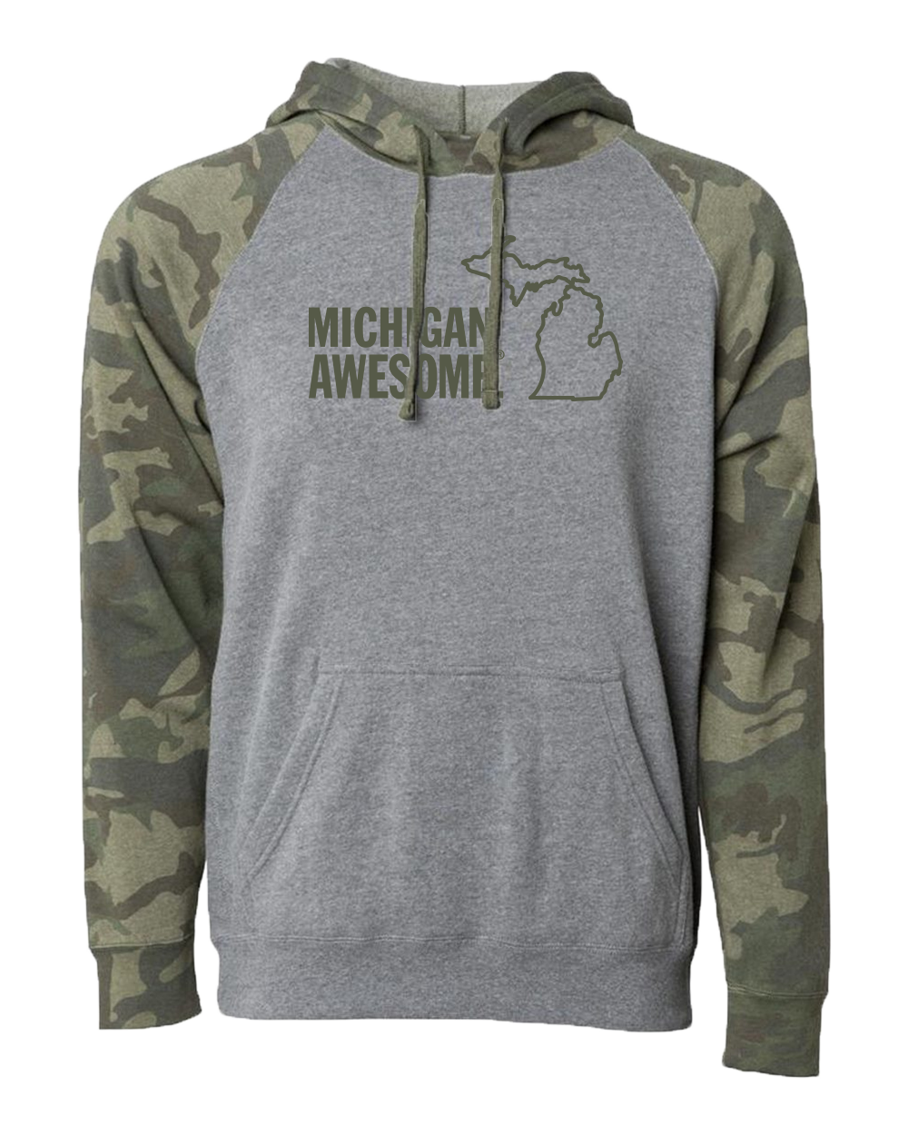 Long sales camo sweatshirt