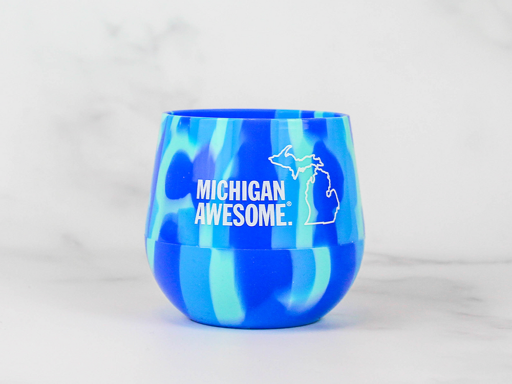 Michigan Awesome Sili Wine Glass