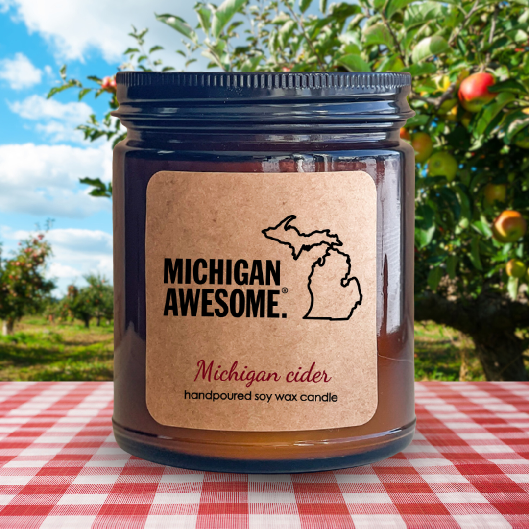 Michigan Cider 9oz Candle