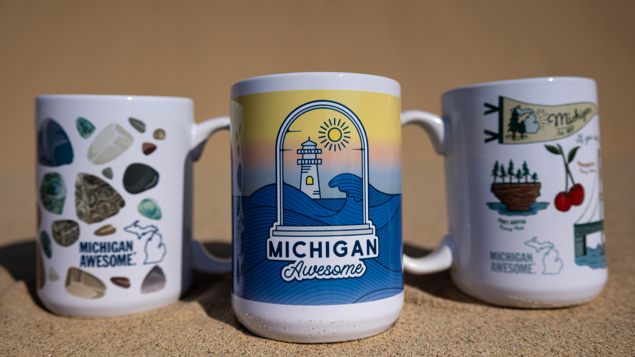 Michigan Icons Mug