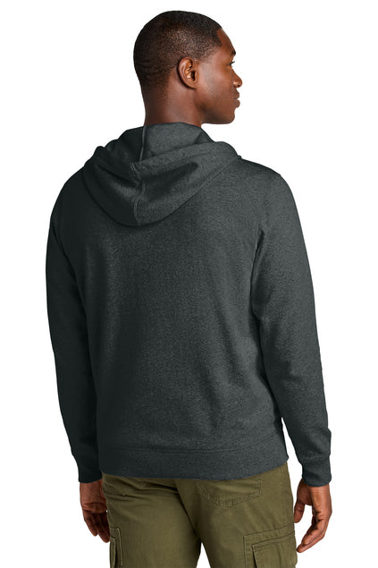 Michigan Hem Tag Zip Hoodie