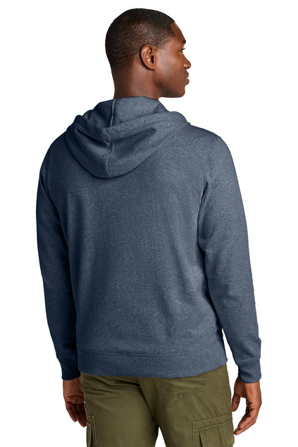 Michigan Hem Tag Zip Hoodie