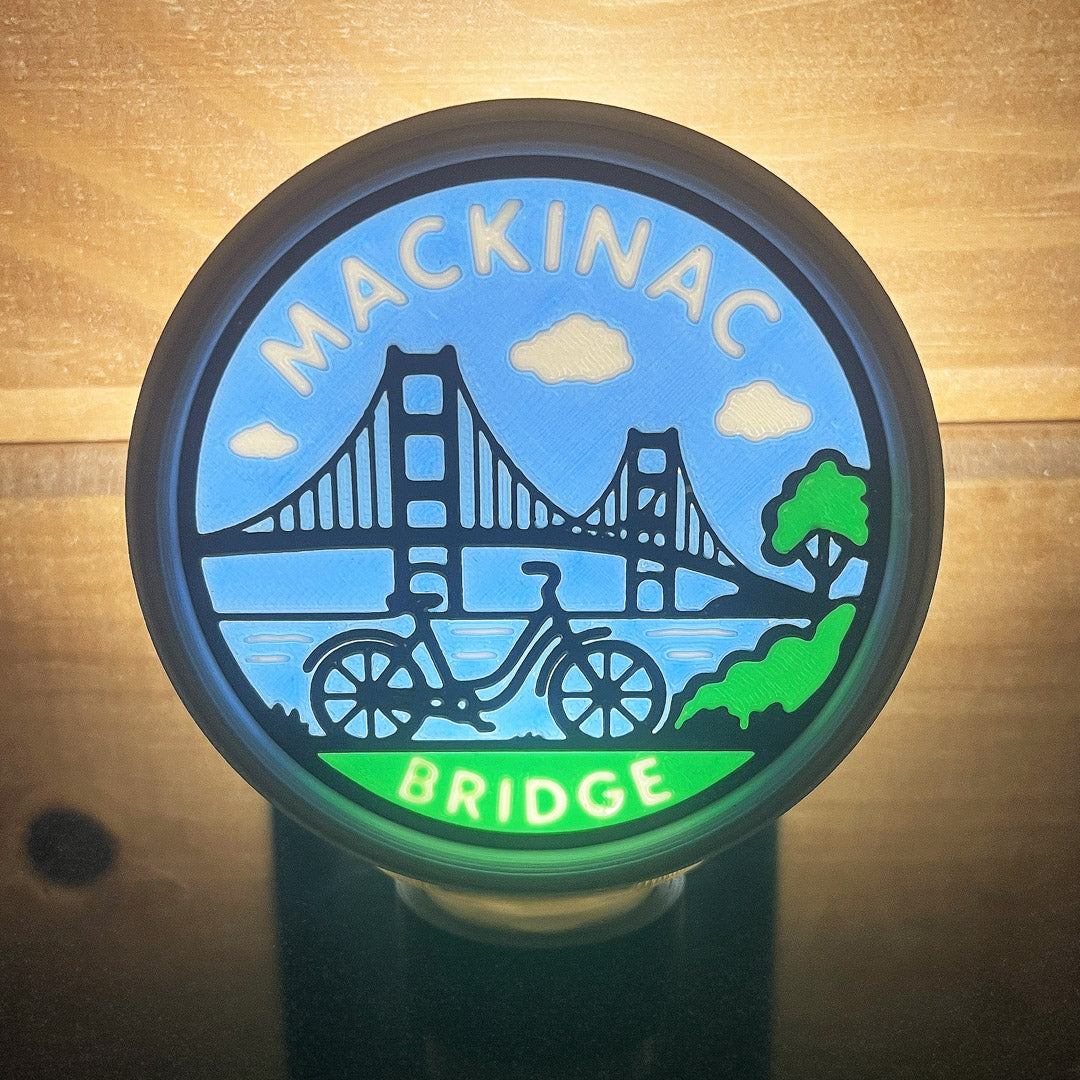 Mackinac Bridge Night Light