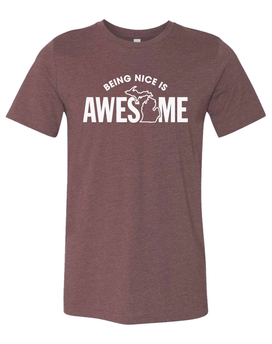 Being Nice is Awesome Unisex T-Shirt