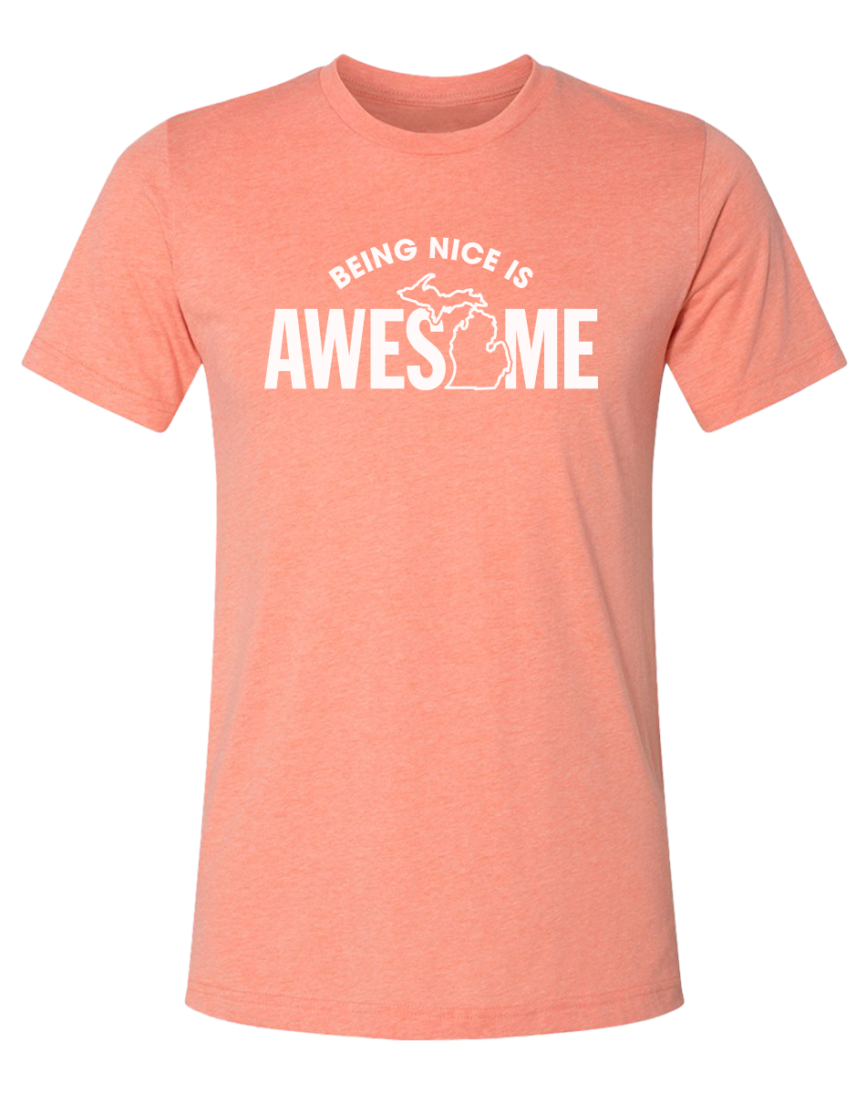 Being Nice is Awesome Unisex T-Shirt