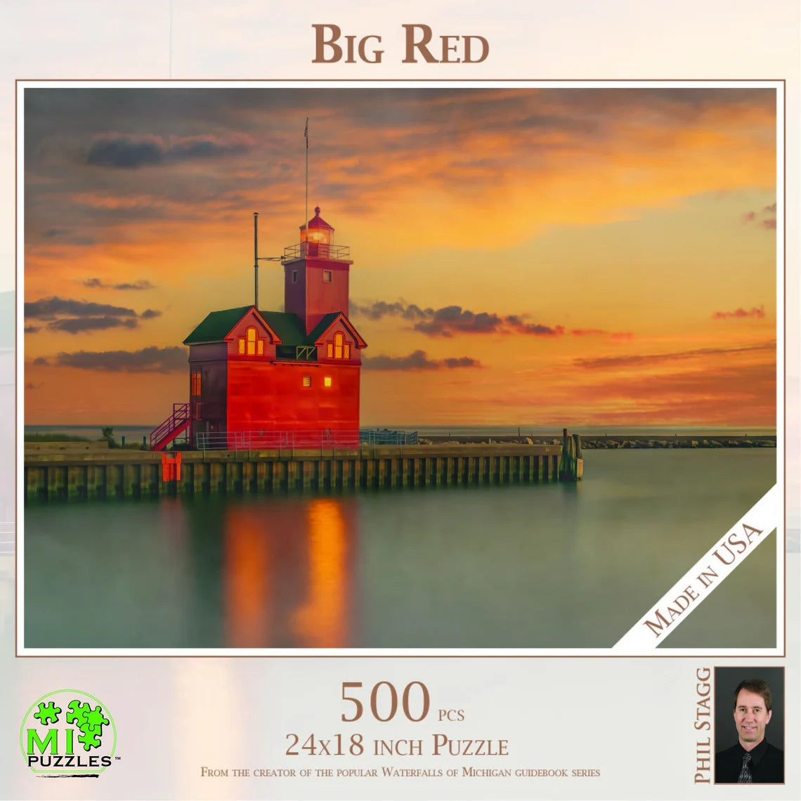 Big Red 500-Piece Puzzle
