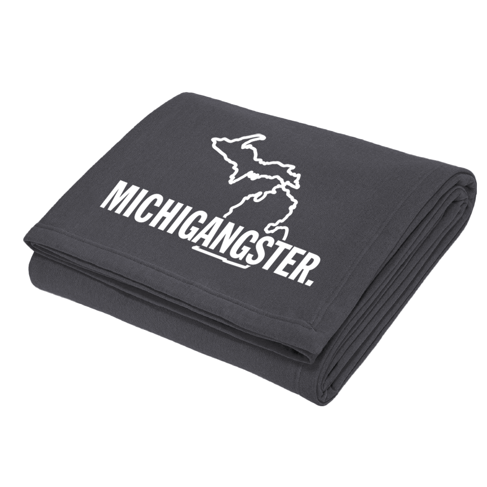 Michigangster Sweatshirt Blanket