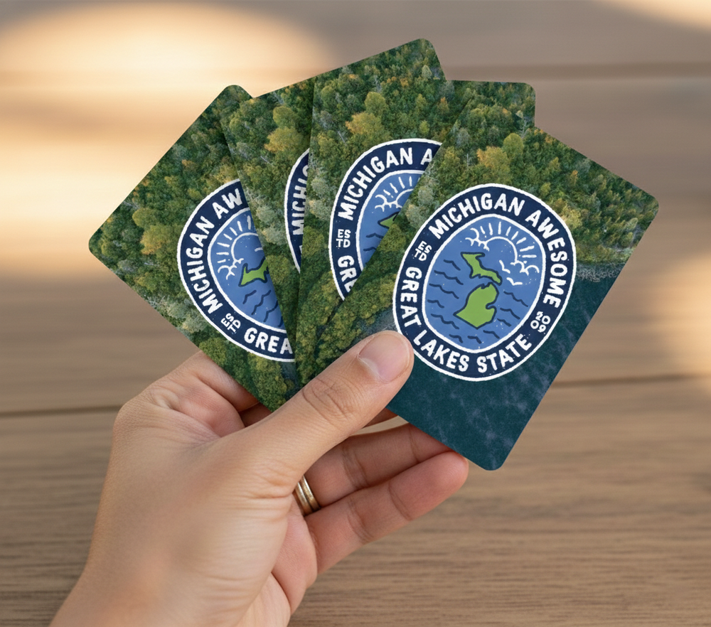 Michigan Awesome Playing Cards