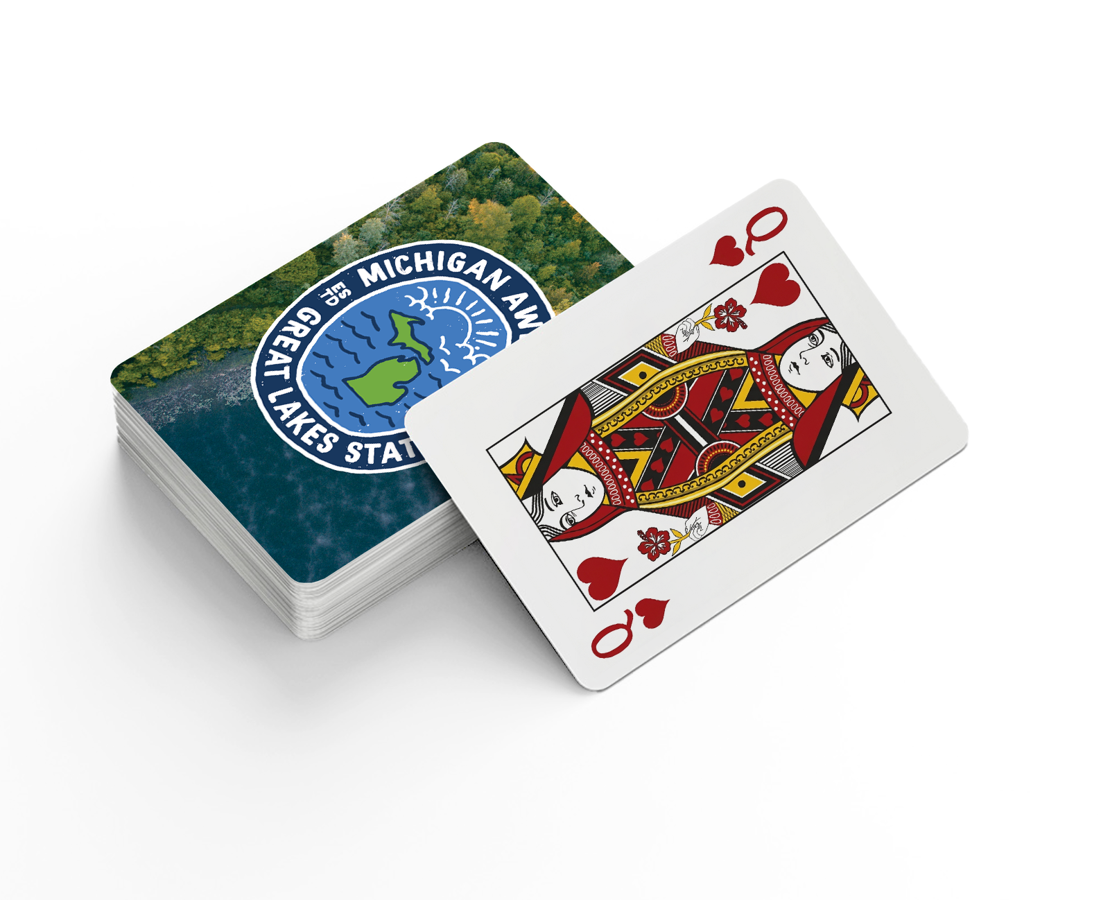 Michigan Awesome Playing Cards