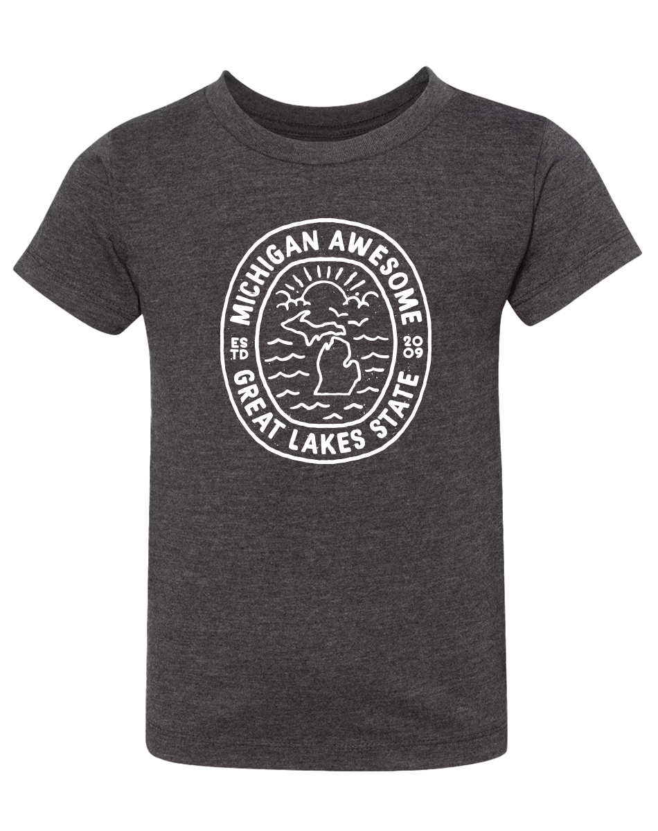 Great Lakes State Kids T-Shirt