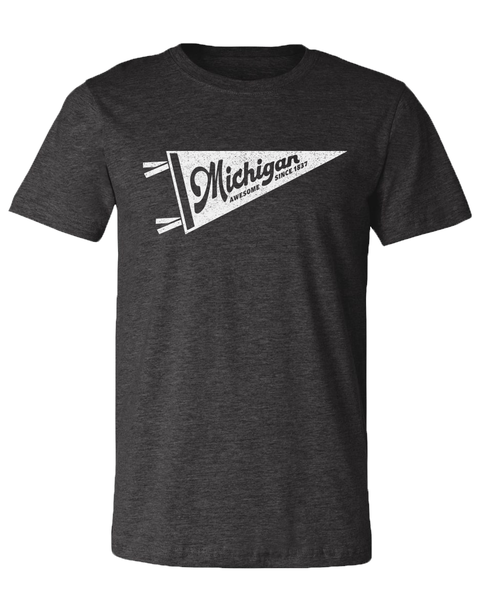 Michigan Pennant Unisex T-Shirt