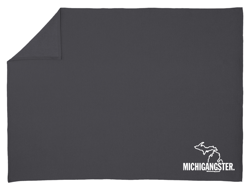 Michigangster Sweatshirt Blanket