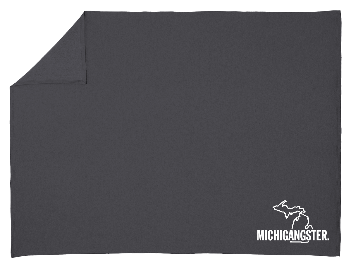 Michigangster Sweatshirt Blanket