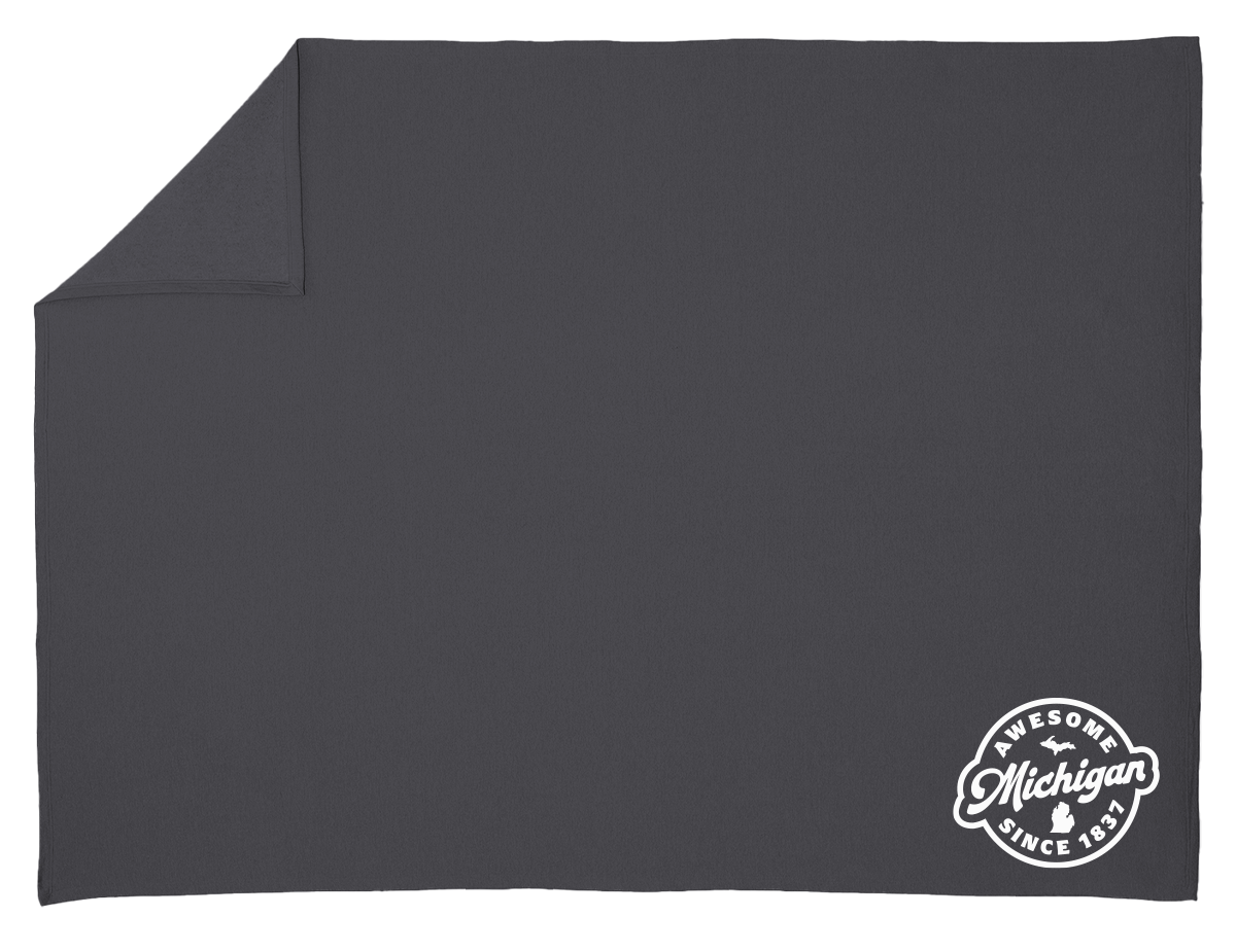 Michigan - Awesome Since 1837 Sweatshirt Blanket