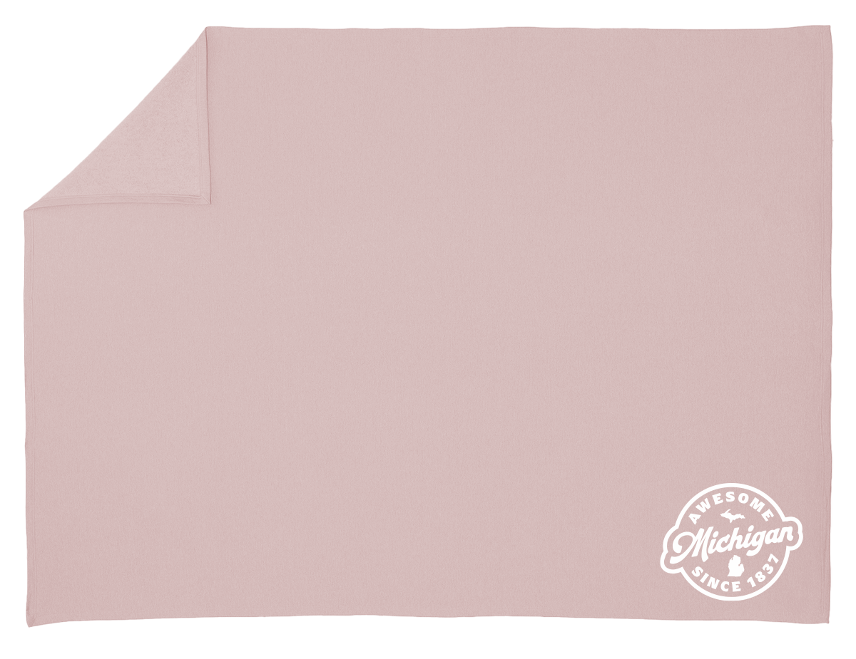 Michigan - Awesome Since 1837 Sweatshirt Blanket