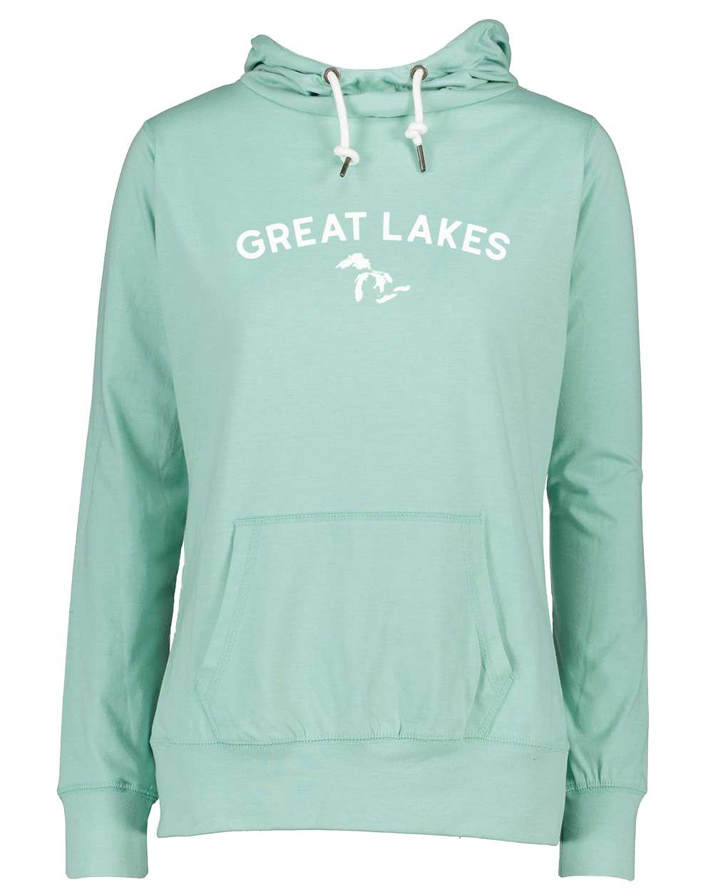 Women's Great Lakes Funnel Neck Hooded Long Sleeve