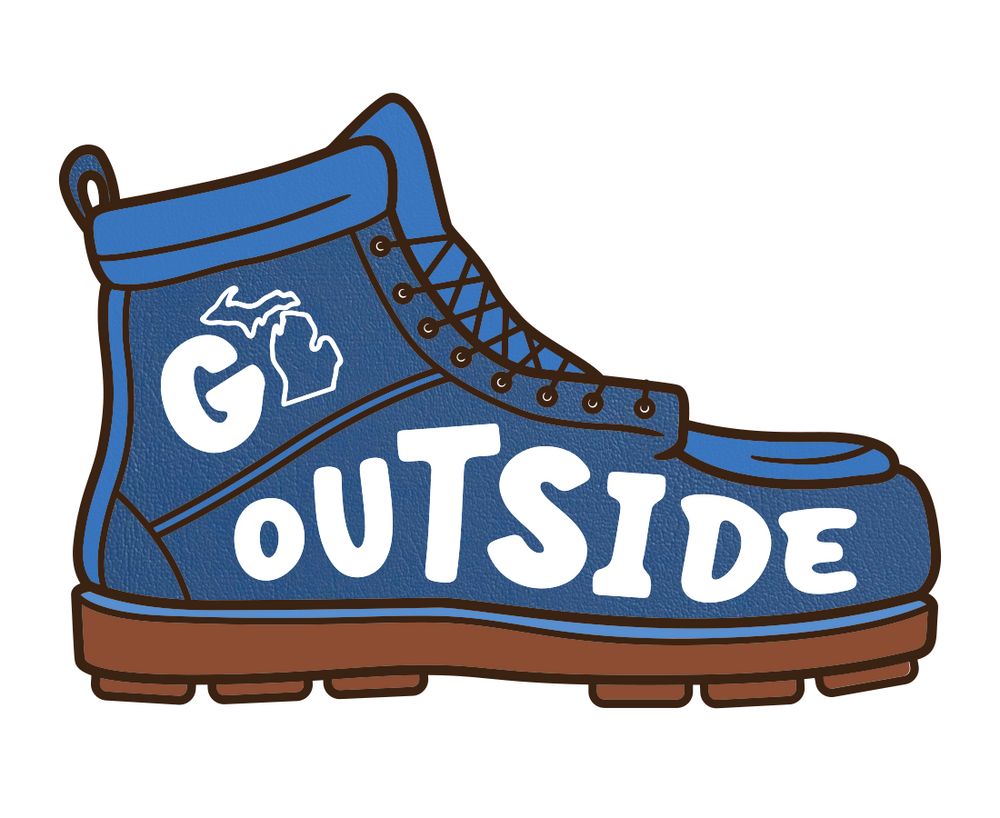 Go Outside Die-Cut Sticker