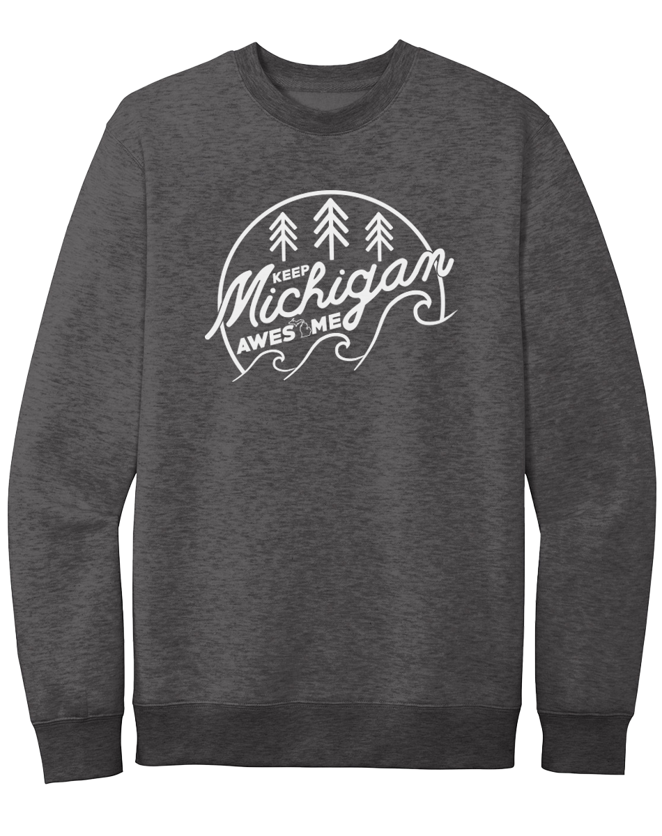 Keep Michigan Awesome Crewneck Sweatshirt