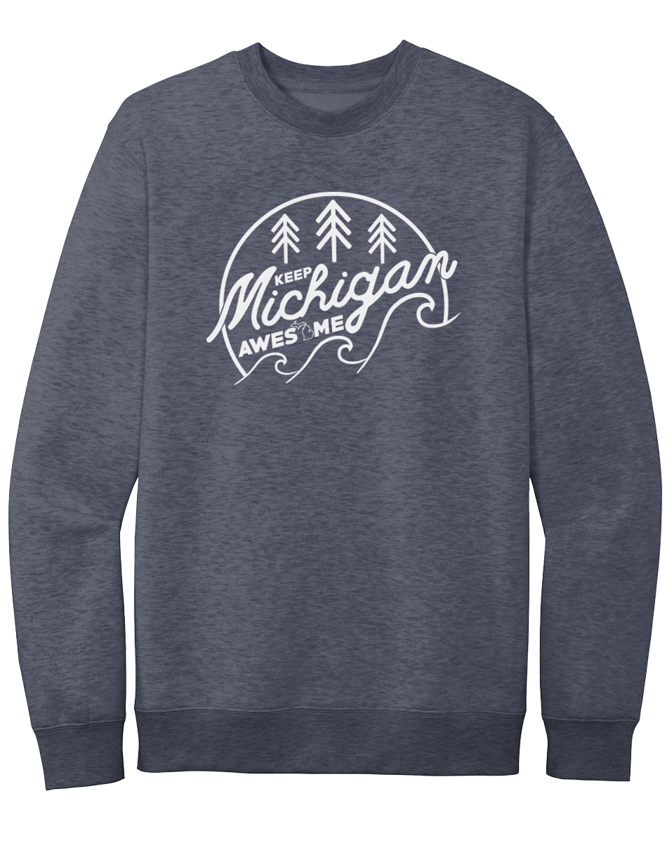 Keep Michigan Awesome Crewneck Sweatshirt