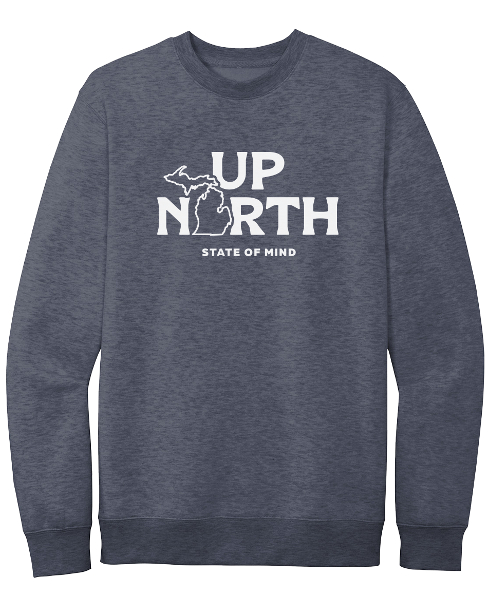 Up North State of Mind Crewneck Sweatshirt