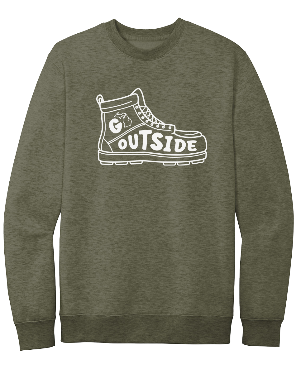 Go Outside Crewneck Sweatshirt