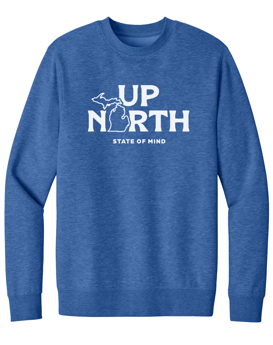 Up North State of Mind Crewneck Sweatshirt