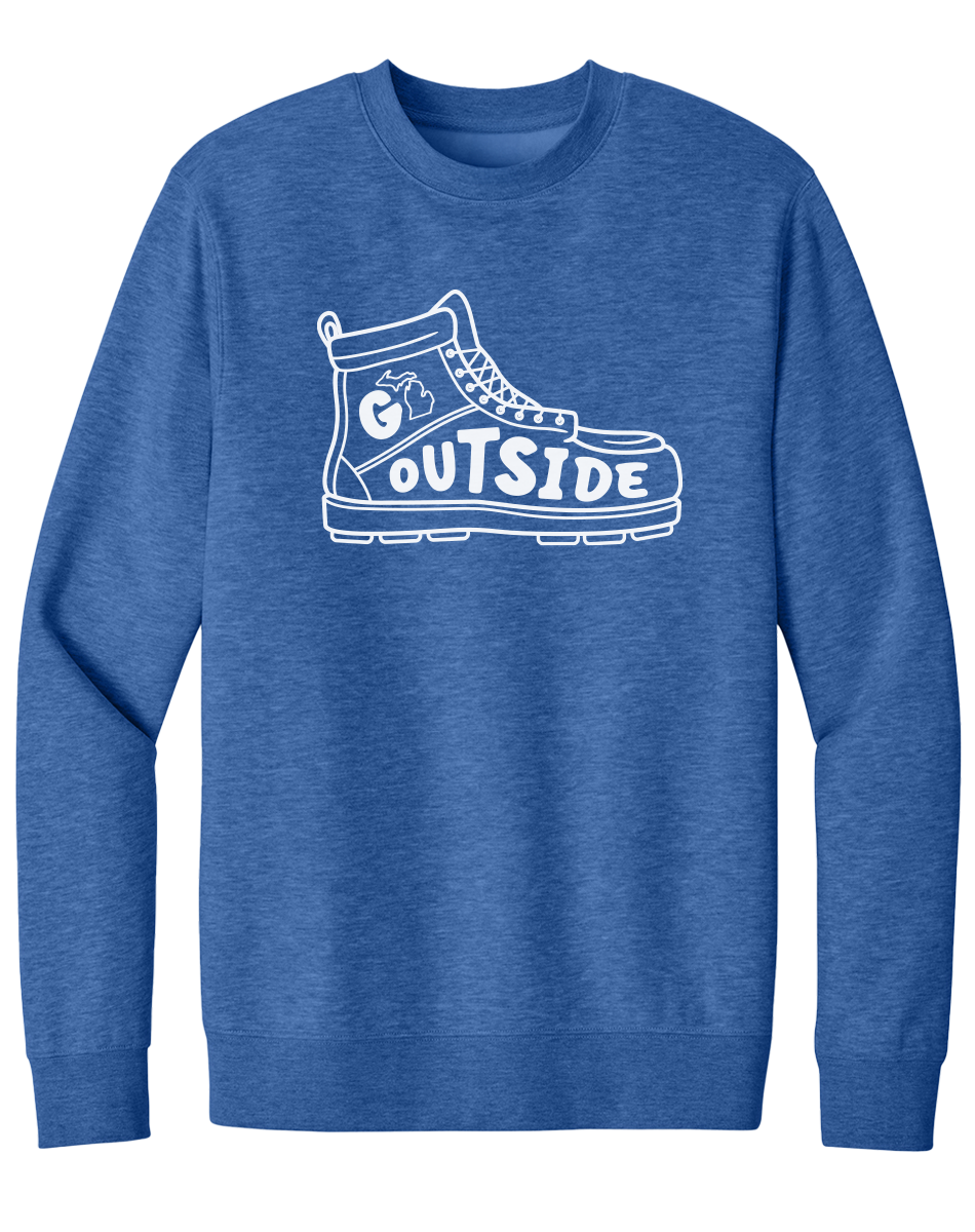 Go Outside Crewneck Sweatshirt
