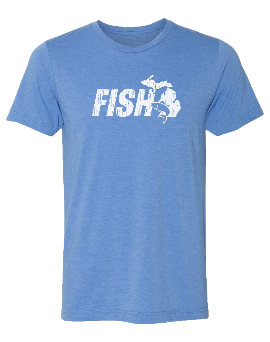Fish Michigan Unisex T-Shirt